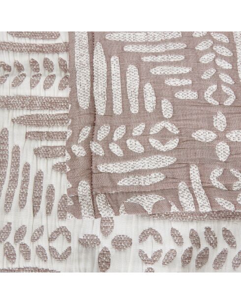 Nuvia Terracotta-Tagesdecke, 240 x 260 cm