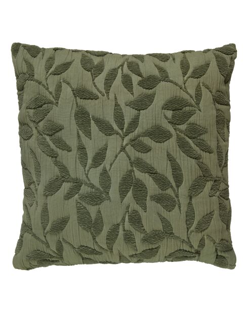 Coussin jacq letho vert clair - 50x50cm