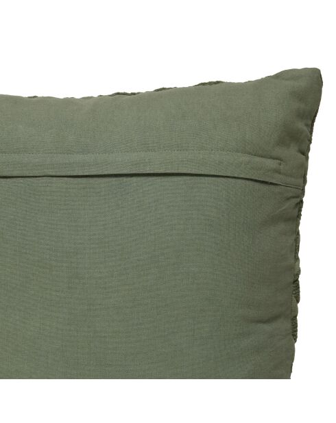 Coussin jacq letho vert clair - 50x50cm