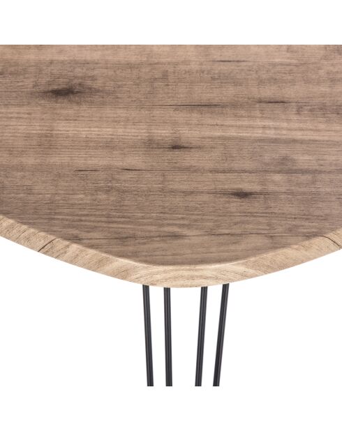 Table café Neile marron