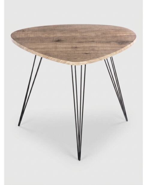 Table café Neile marron