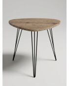 Table café Neile marron
