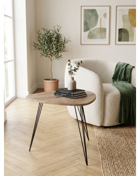 Table café Neile marron