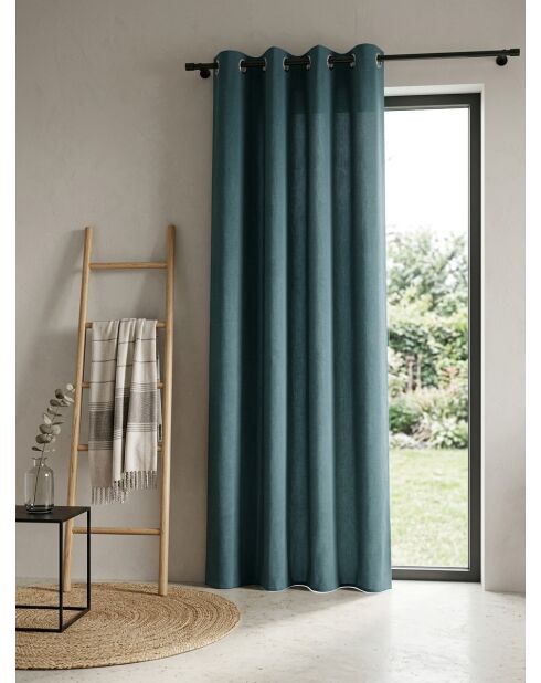 Tenda Panama blu anatra - 140x260cm