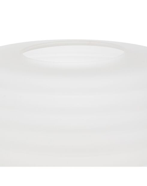 Lampe cylindrique vert - H. 36cm