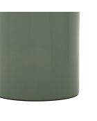 Lampe cylindrique vert - H. 36cm