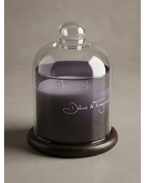 Bougie parfumée Loyd gris foncé - 650g