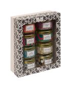 Coffret de 8 bougies parfumées Sujan doré - 65g