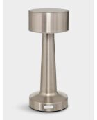 Lampe extérieur Halto argent - H. 21cm