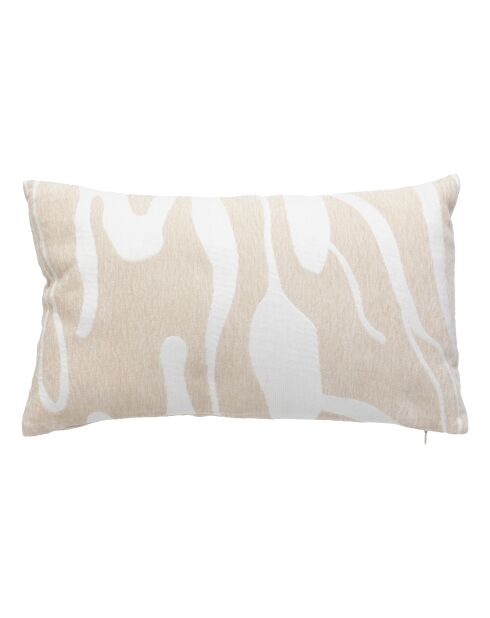 Coussin Jacq Madini beige lin - 30x50cm