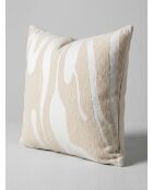 Coussin Jacq Madini beige lin - 30x50cm