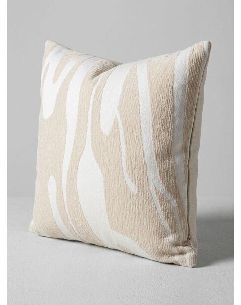 Coussin Jacq Madini beige lin - 30x50cm