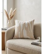 Coussin Jacq Madini beige lin - 30x50cm