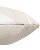 Coussin Jacq Madini beige lin - 30x50cm