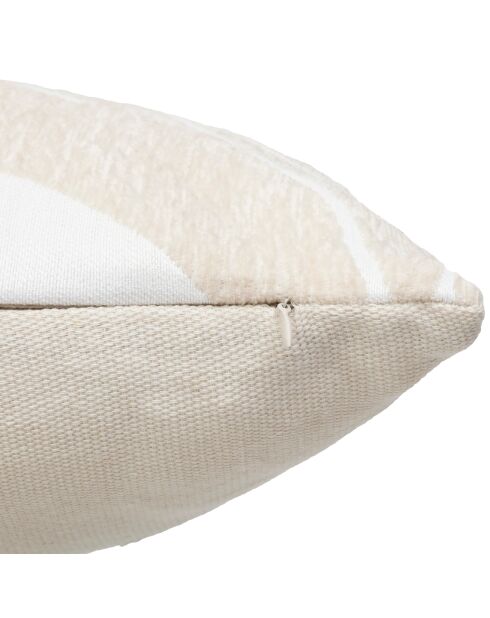 Coussin Jacq Madini beige lin - 30x50cm