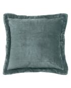 Cojín de franela de peluche azul claro - 53 x 53 cm