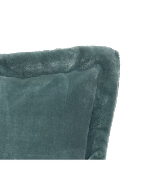 Coussin flanelle  Cuddly bleu clair - 53x53cm