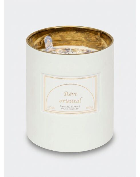 Bougie parfumée en céramique Lucia Santal - 1800g