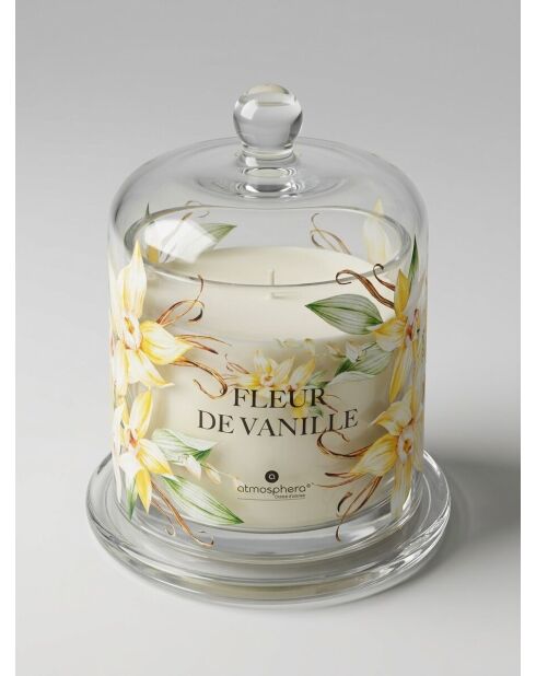 Bougie parfumée en verre jaune - 240g