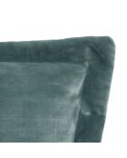 Coussin flanelle  Cuddly bleu clair - 38x58cm