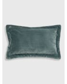 Coussin flanelle  Cuddly bleu clair - 38x58cm