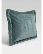 Coussin flanelle  Cuddly bleu clair - 38x58cm