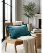 Coussin flanelle  Cuddly bleu clair - 38x58cm