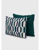 Coussin Brod Hary bleu - 30x50cm