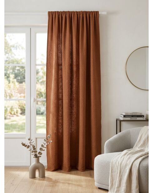 Tenda Abeil Widdy terracotta - 130x260cm