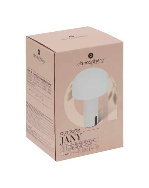 Lampe extérieur Jany argile - H. 22cm