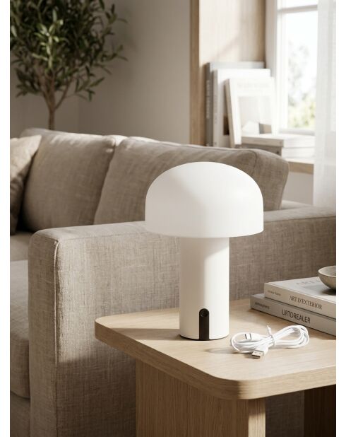 Lampe extérieur Jany argile - H. 22cm