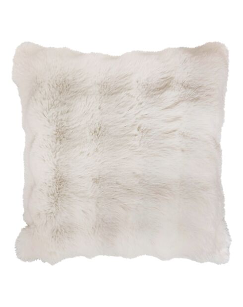 Coussin Zephy blanc - 45x45cm