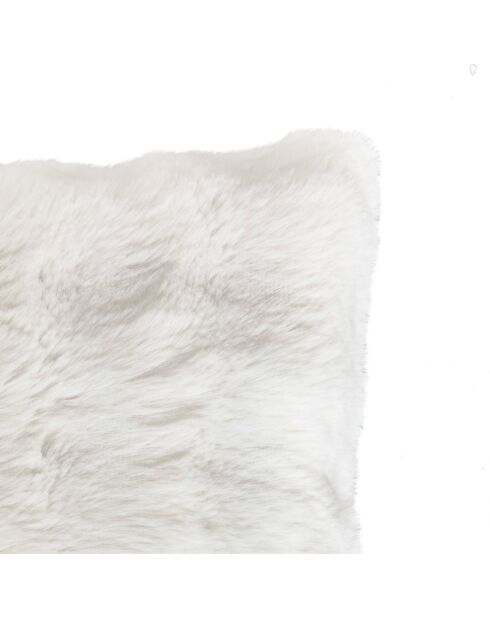 Coussin Zephy blanc - 45x45cm