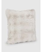 Coussin Zephy blanc - 45x45cm