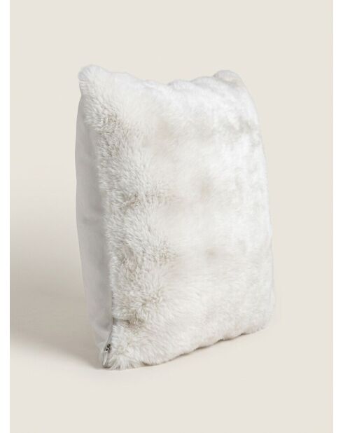 Coussin Zephy blanc - 45x45cm