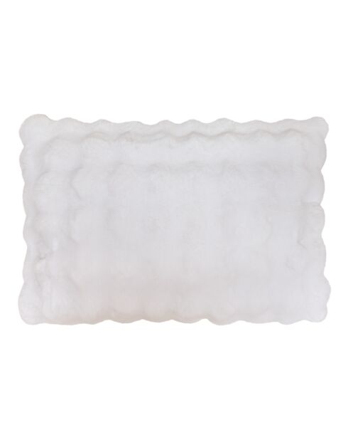 Coussin Zephy blanc - 50x80cm