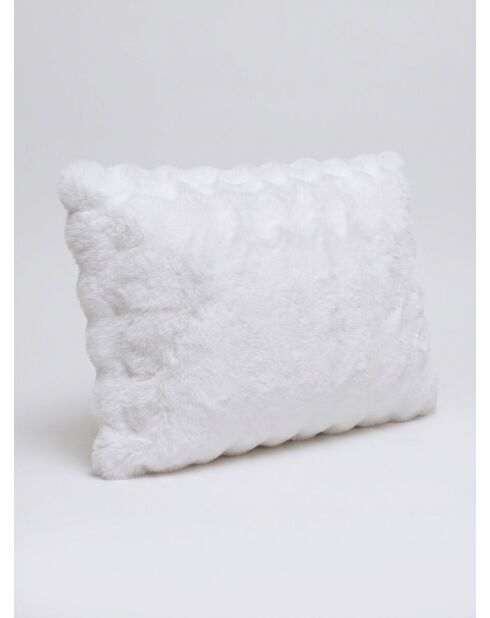 Coussin Zephy blanc - 50x80cm