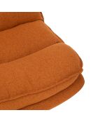 Silla giratoria Harper ámbar/negro