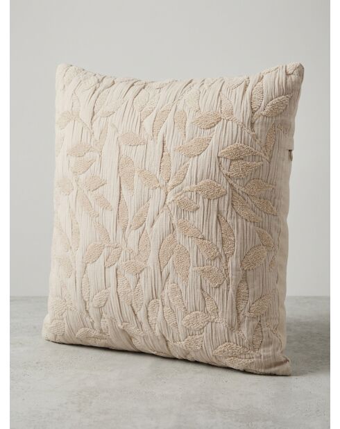 Coussin jacq letho beige - 50x50cm