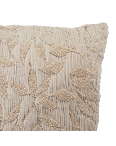 Coussin jacq letho beige - 50x50cm