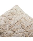 Coussin jacq letho beige - 50x50cm