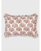 Coussin oceania terracotta - 38x58cm