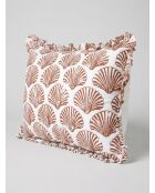 Coussin oceania terracotta - 38x58cm