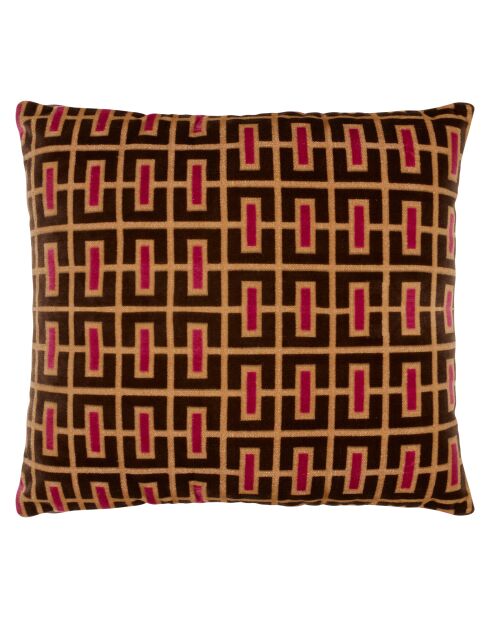 Coussin jacquard Bellissima multicolore - 40x40cm