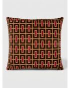 Coussin jacquard Bellissima multicolore - 40x40cm