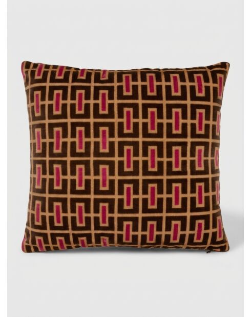 Coussin jacquard Bellissima multicolore - 40x40cm