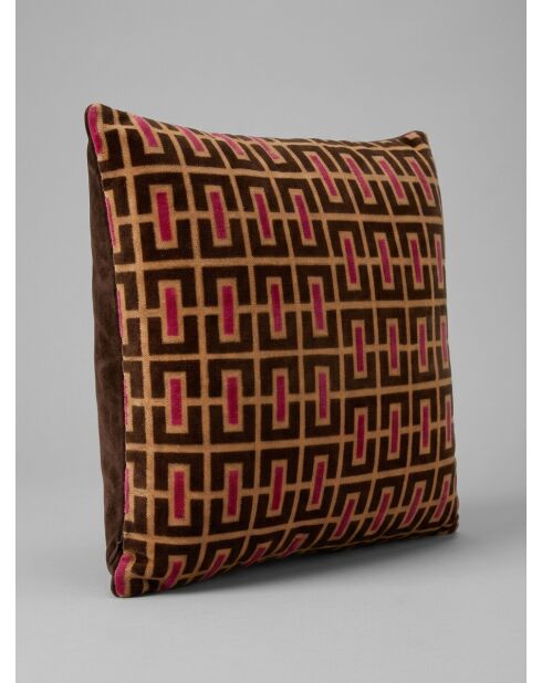Coussin jacquard Bellissima multicolore - 40x40cm