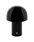 Lampe fantaisie zola noir - H. 36cm