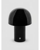 Lampe fantaisie zola noir - H. 36cm