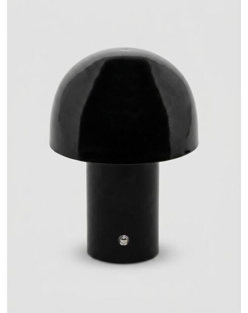 Lampe fantaisie zola noir - H. 36cm